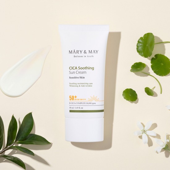 Mary & May CICA Soothing Sun Cream SPF50+ 50ml