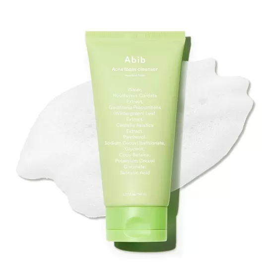 Abib Acne foam cleanser Heartleaf foam 150ml