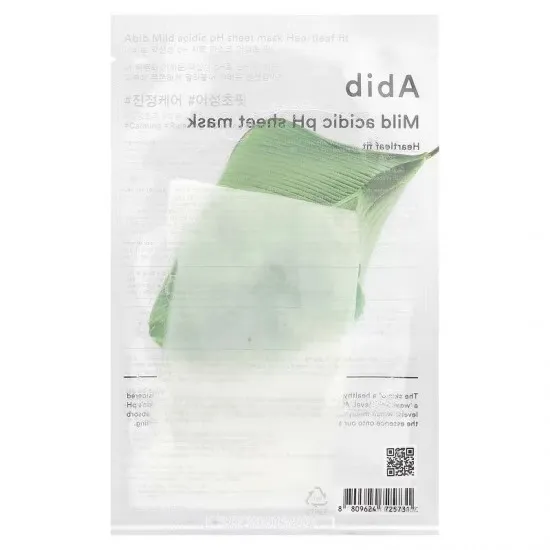 Abib Mild Acidic pH Sheet Mask Heartleaf Fit - 1stk Abib Mild Acidic pH Sheet Mask Heartleaf Fit - 1stk