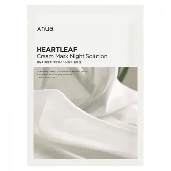Anua Heartleaf Cream Mask Night Solution 25ml