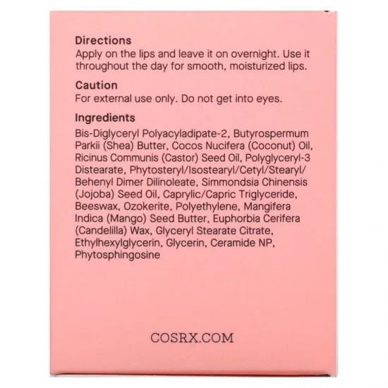 COSRX Balancium Ceramide Lip Butter Sleeping Mask