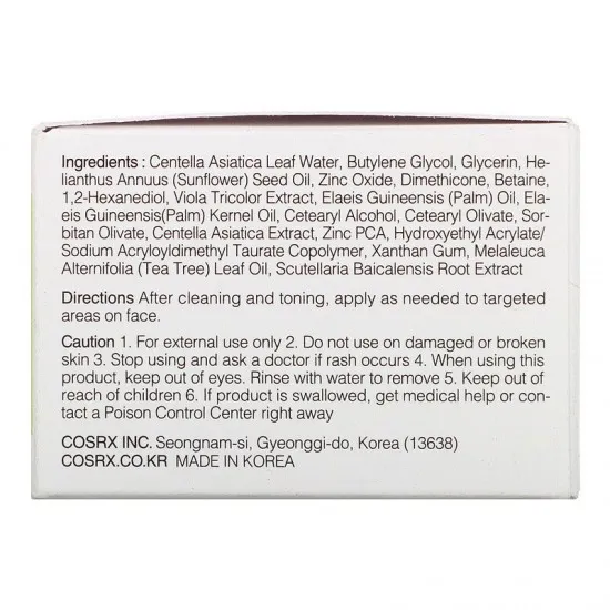 COSRX Centella Blemish Cream 30ml