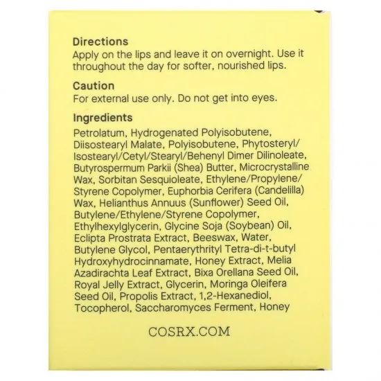 COSRX Full Fit Propolis Lip Sleeping Mask