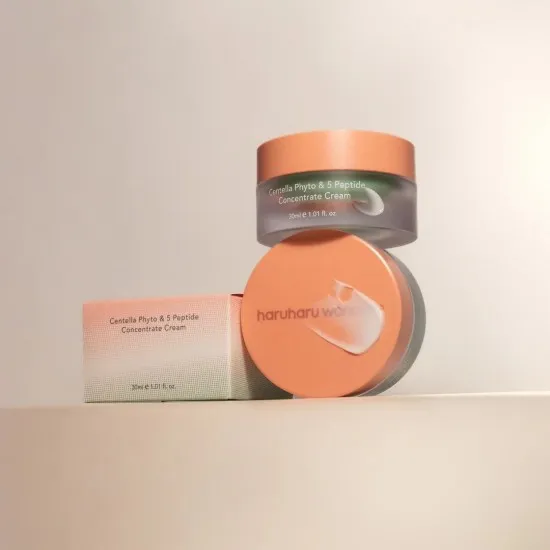 Haruharu Wonder Centella Phyto & 5 Peptide Concentrate Cream 30ml