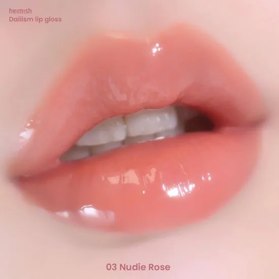 Heimish Dailism Lip Gloss Nudie Rose