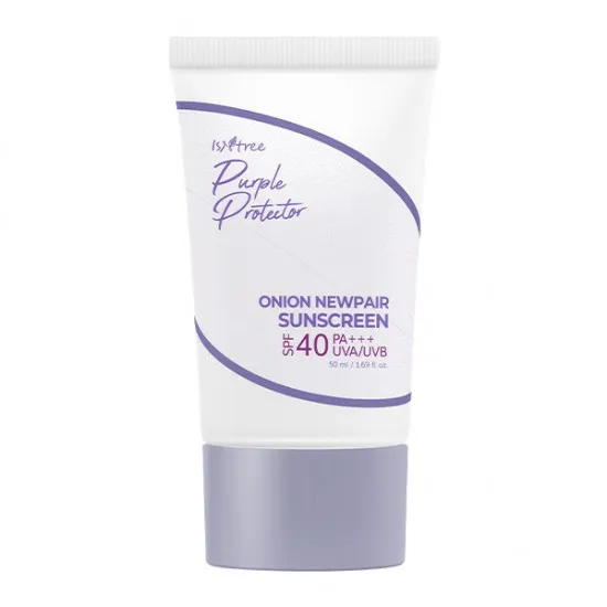 Isntree Onion Newpair Sunscreen SPF40 50ml  - Norsk nettbutikk