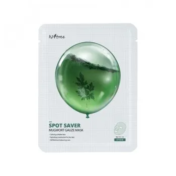 Isntree Spot Saver Mugwort Calming Gauze Mask