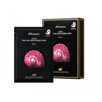 JMsolution Active Pink Snail Brightening Mask