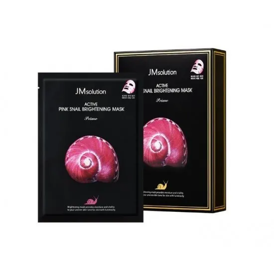JMsolution Active Pink Snail Brightening Mask
