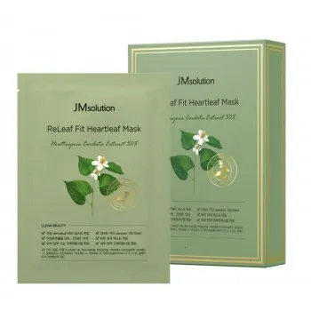 JMsolution ReLeaf Fit Heartleaf Mask