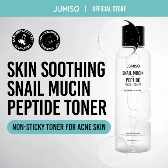 Jumiso Snail Mucin + Peptide Facial Toner 205ml