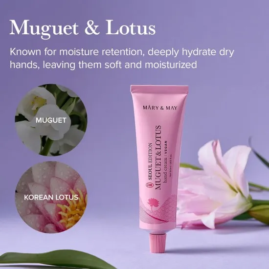 Mary & May Muguet & Lotus Hand Cream 50ml