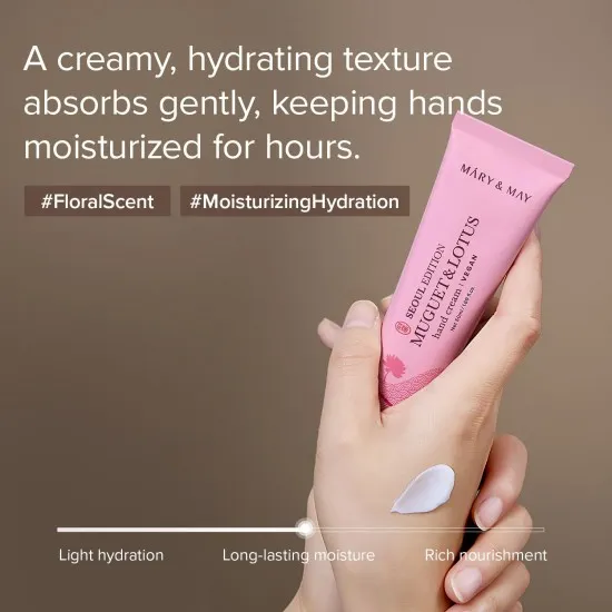 Mary & May Muguet & Lotus Hand Cream 50ml