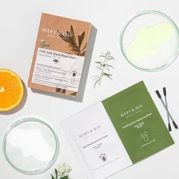 Mary & May Daily Safe Blackhead Clear Nose Pack 10stk