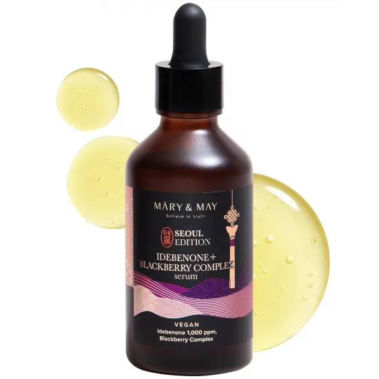 Mary & May Idebenone + Blackberry Complex Serum 80ml