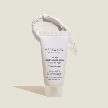 Mary & May Lemon Niacinamide Glow Wash off Pack 30g