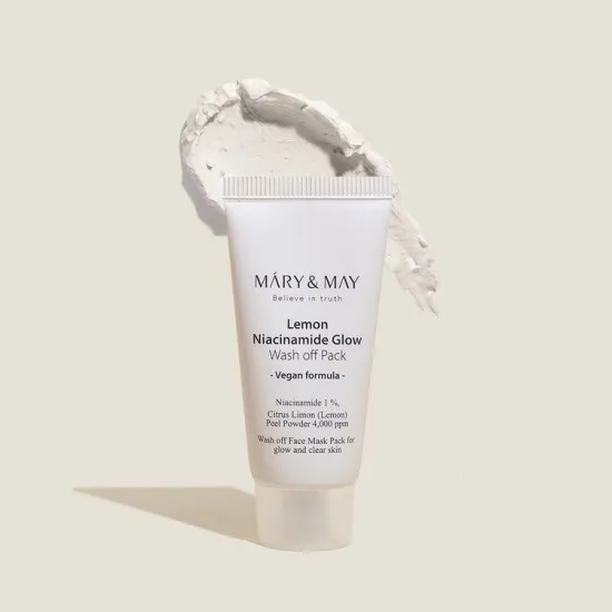 Mary & May Lemon Niacinamide Glow Wash off Pack 30g