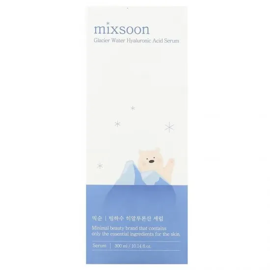Mixsoon Glacier Water Hyaluronic Acid Serum 300ml
