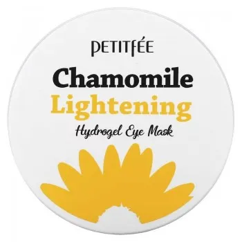Petitfee Chamomile Lightening Hydrogel Eye Mask 60stk
