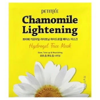 Petitfee Chamomile Lightening Hydrogel Face Mask