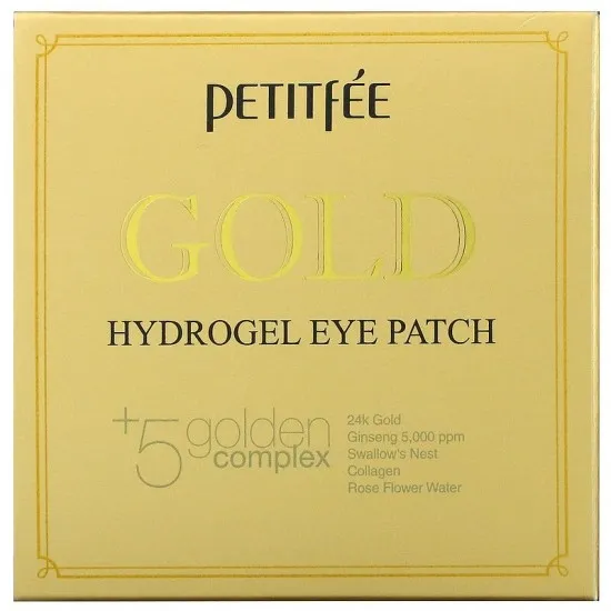 Petitfee Gold Hydrogel Eye Patch 60stk