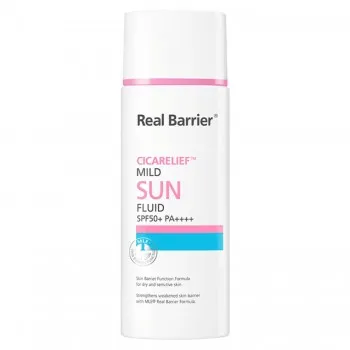 Real Barrier Cicarelief Mild Sun Fluid SPF50+ 55ml