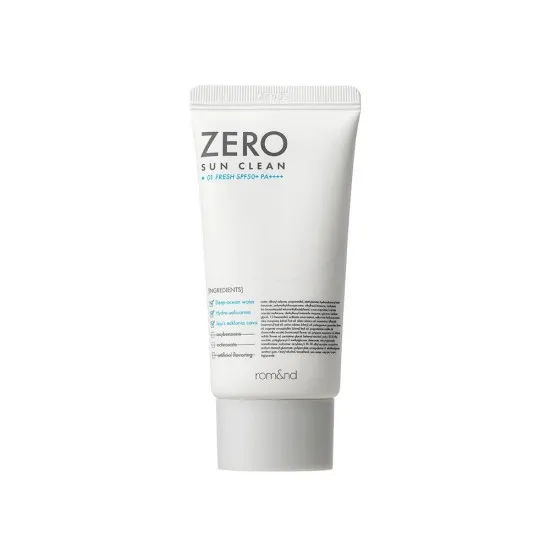 rom&nd Zero Sun Clean 01 Fresh SPF50+ PA++++ 50ml