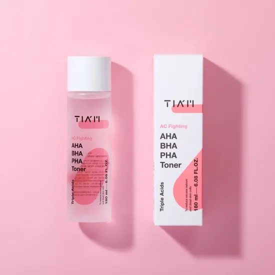 Tiam AC Fighting AHA BHA PHA Toner 180ml