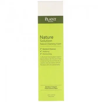 The Plant Base Nature Solution Natural Cleansing Foam 120ml