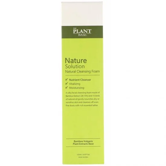 The Plant Base Nature Solution Natural Cleansing Foam 120ml
