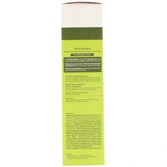 The Plant Base Nature Solution Natural Cleansing Foam 120ml