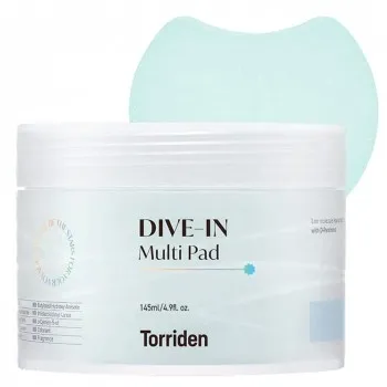 Torriden DIVE-IN Low molecule Hyaluronic Acid Multi Pad 80stk